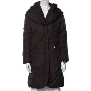 ADD DOWN COAT W/ HOOD